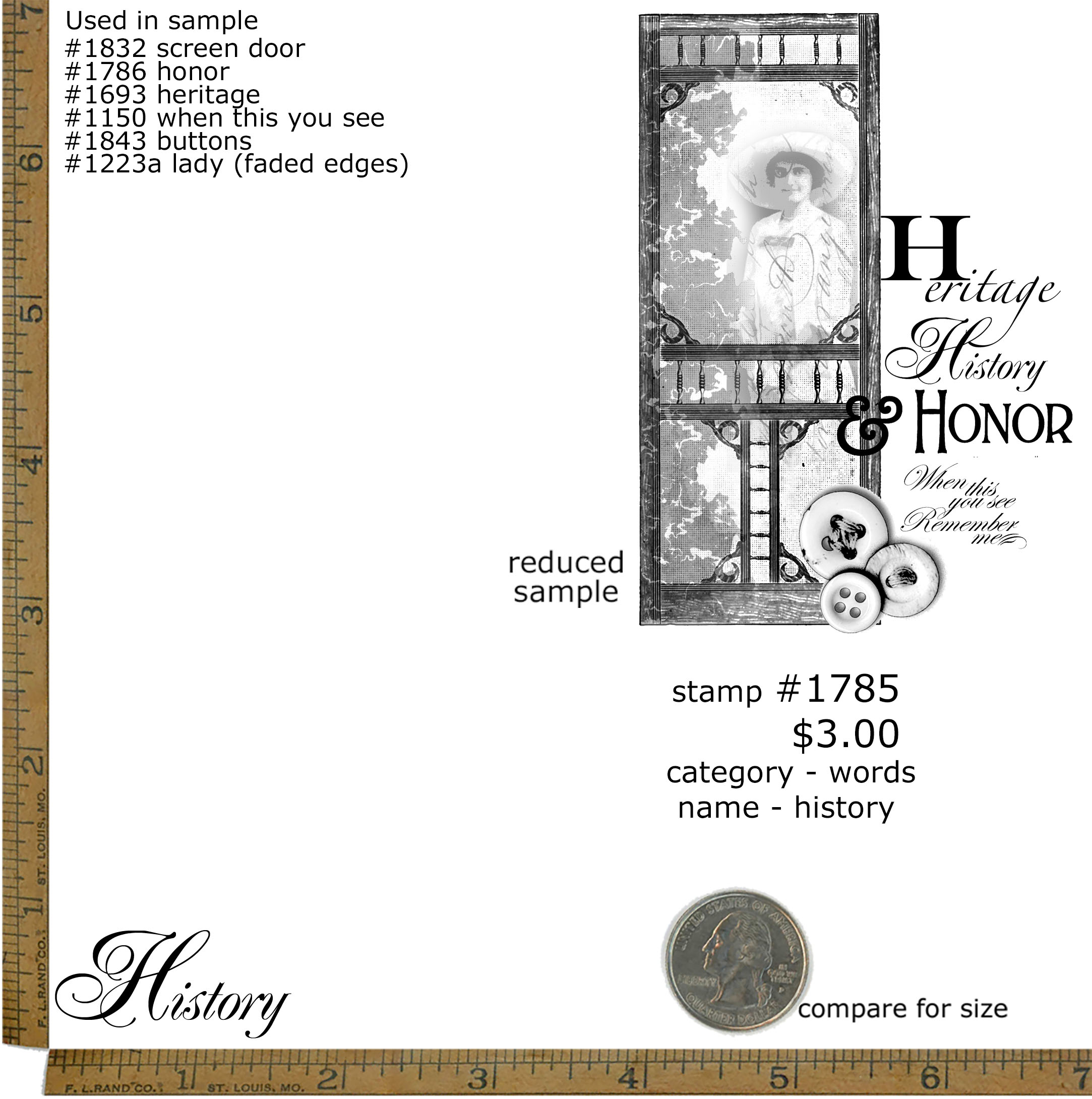 #1785 - History - Words